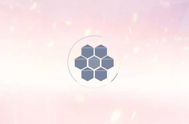 创意蜂巢六边形网页加载动画特效代码